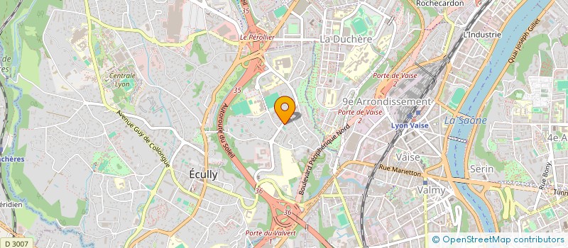 localisation de l'entreprise MONTE ROSA  ECULLY