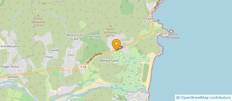 localisation de l'entreprise MONTE ROSSA  ZONZA