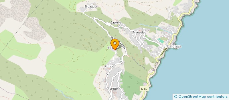 localisation de l'entreprise MONTE ROSSU à BRANDO