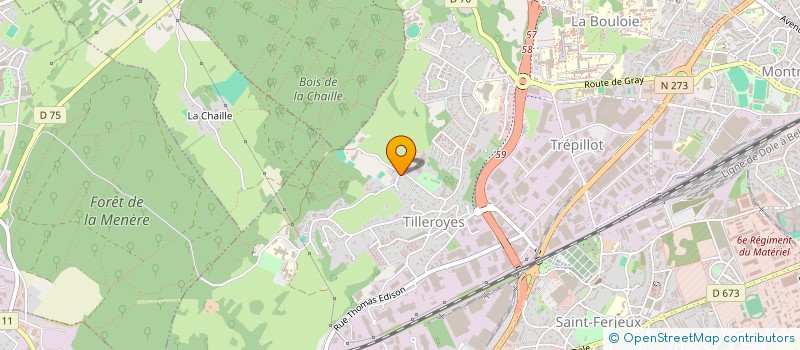 localisation de l'entreprise MONTE TA MARQUE  BESANCON