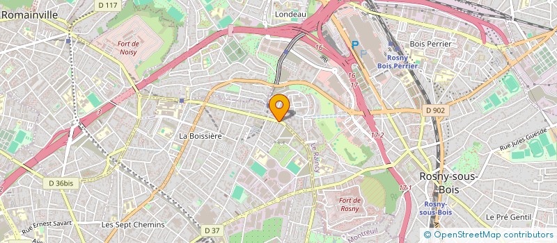 localisation de l'entreprise MONTE&VA  MONTREUIL