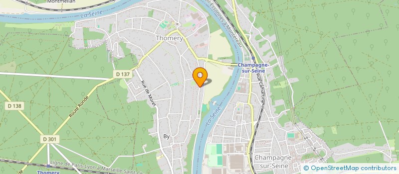 localisation de l'entreprise MONTE VERDE  THOMERY