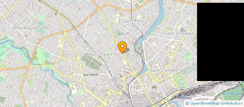 localisation de l'entreprise MONTE VERDI à NANTES