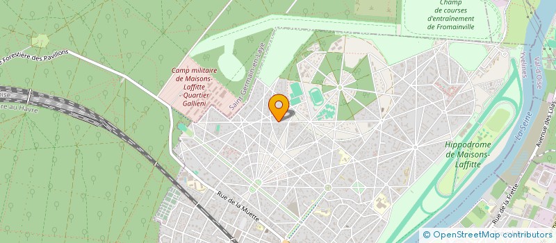 localisation de l'entreprise MONTEBELLO CONSULTING SASU  MAISONS-LAFFITTE