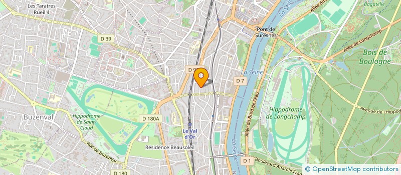 localisation de l'entreprise MONTEBELLO LC SAS à SURESNES