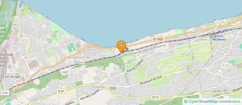 localisation de l'entreprise MONTEBELLUNA  PUBLIER