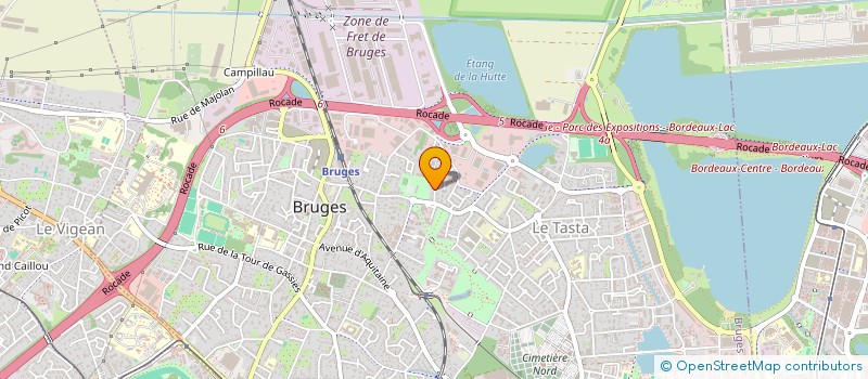 localisation de l'entreprise MONTECITO  BRUGES