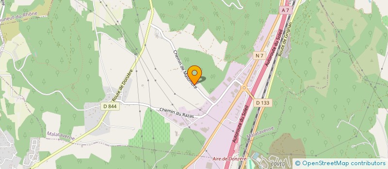 localisation de l'entreprise MONTECRISTO  MALATAVERNE