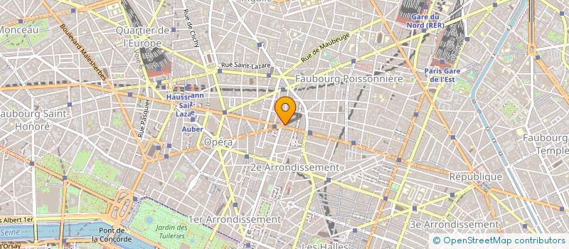 localisation de l'entreprise MONTEFIORE  PARIS