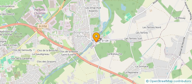 localisation de l'entreprise MONTEGNIES STEVEN à BOIGNY-SUR-BIONNE