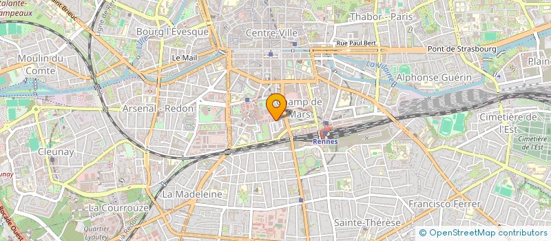 localisation de l'entreprise MONTEGO  RENNES