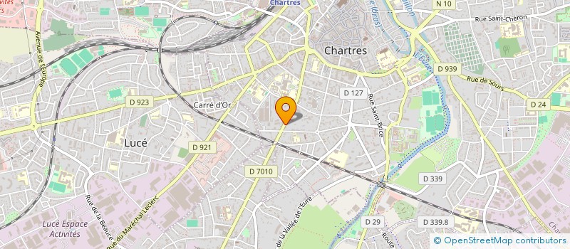 localisation de l'entreprise MONTEGO BAY INVEST à CHARTRES