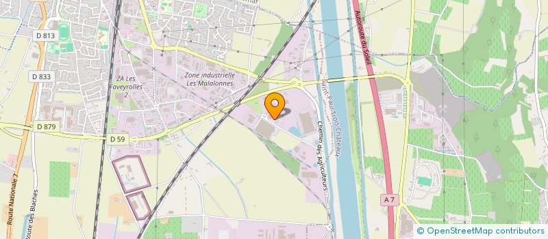 localisation de l'entreprise MONTEIRO  SAINT-PAUL-TROIS-CHATEAUX