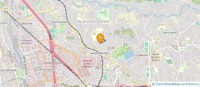 localisation de l'entreprise MONTEIRO FABRICA  MARSEILLE