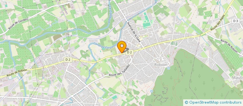 localisation de l'entreprise MONTEIRO FACADES ET FILS  ROBION