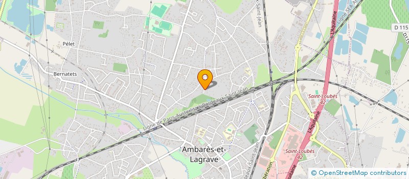 localisation de l'entreprise MONTEIRO LOURENCO à AMBARES-ET-LAGRAVE