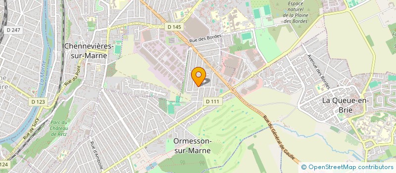 localisation de l'entreprise MONTEIRPROJET  ORMESSON-SUR-MARNE