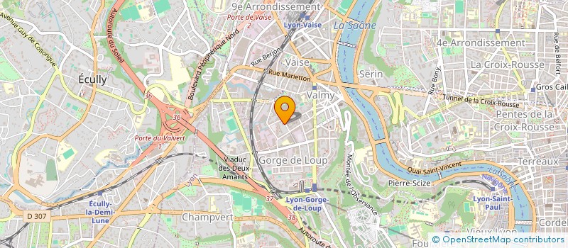 localisation de l'entreprise MONTEL S2FB  LYON