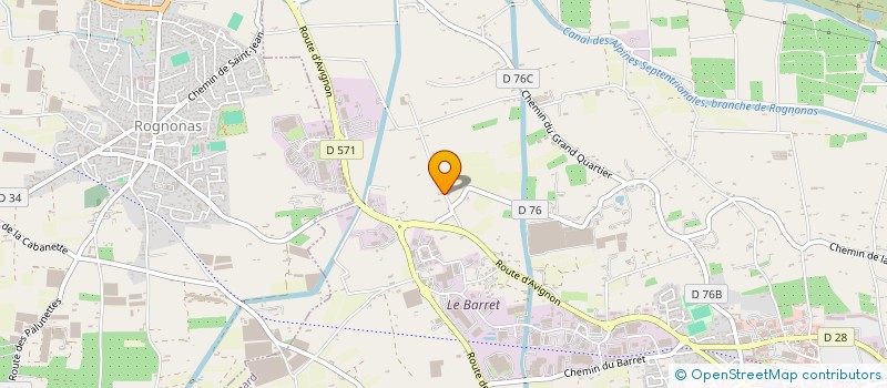 localisation de l'entreprise MONTELEON  CHATEAURENARD