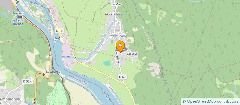 localisation de l'entreprise MONTELEONE  VILLEBOIS