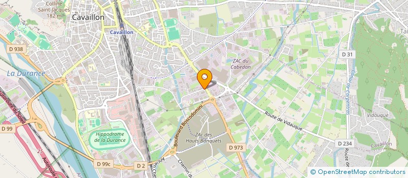 localisation de l'entreprise MONTELIMAR IMMO  CAVAILLON