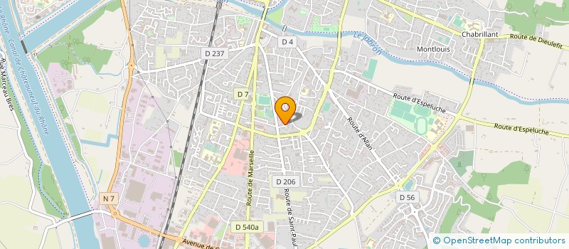 localisation de l'entreprise MONTELIMAR LOISIRS à MONTELIMAR