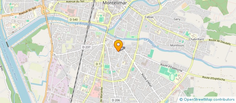 localisation de l'entreprise MONTELIMAR NEWS à MONTELIMAR