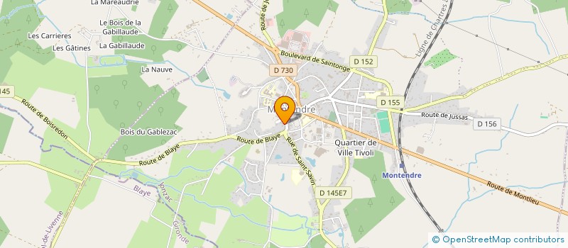 localisation de l'entreprise MONTENDRE PHOTOS  MONTENDRE