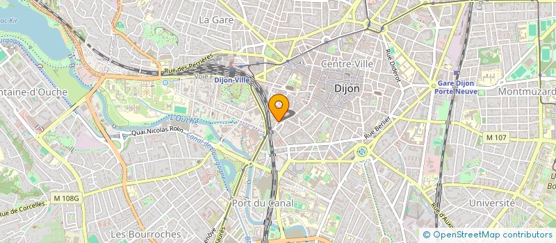 localisation de l'entreprise MONTENOT-CHANLIAU  DIJON