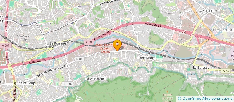 localisation de l'entreprise MONTENVERS à MARSEILLE