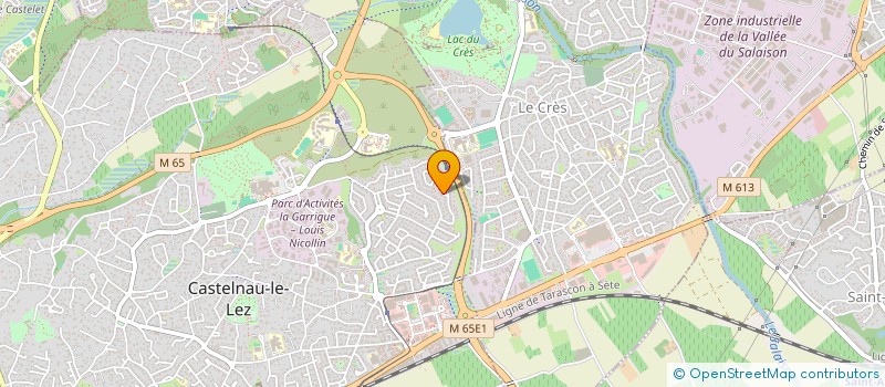 localisation de l'entreprise MONTENY ALAIN à CASTELNAU-LE-LEZ