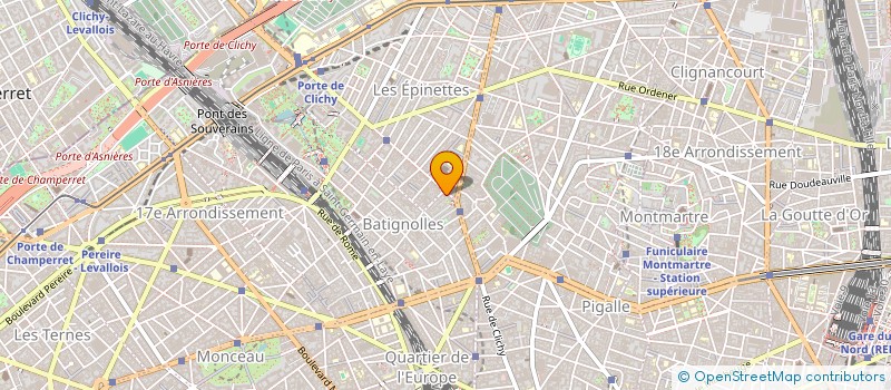 localisation de l'entreprise MONTEP  PARIS