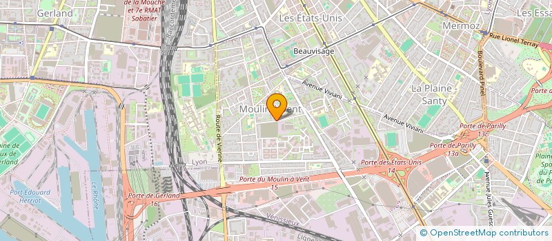 localisation de l'entreprise MONTEPAIN  VENISSIEUX