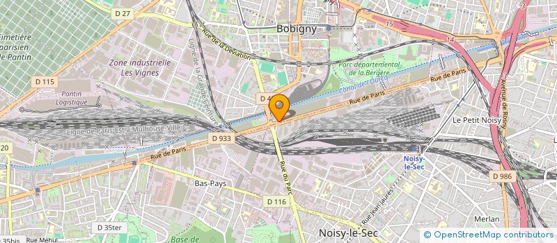 localisation de l'entreprise MONTEPIO  BOBIGNY