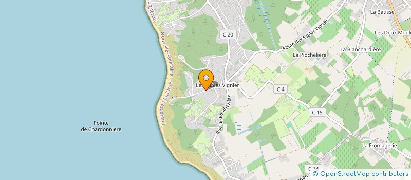 localisation de l'entreprise MONTERAM 1317  SAINT-GEORGES-D'OLERON