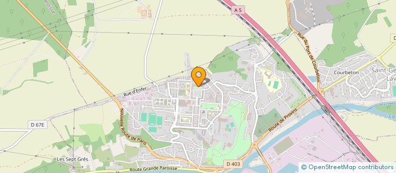 localisation de l'entreprise MONTEREAU CONSTRUCTIONS  MONTEREAU-FAULT-YONNE