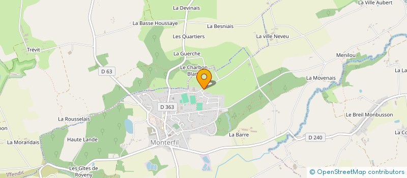 localisation de l'entreprise MONTERFIL TAXI  MONTERFIL