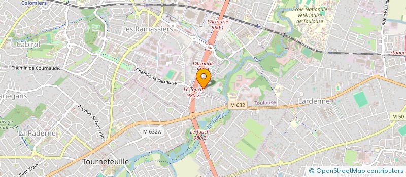 localisation de l'entreprise MONTERO LMNP à TOULOUSE