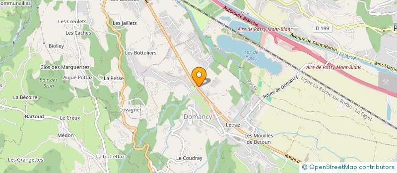 localisation de l'entreprise MONTES SCARPEL PLATRERIE  DOMANCY