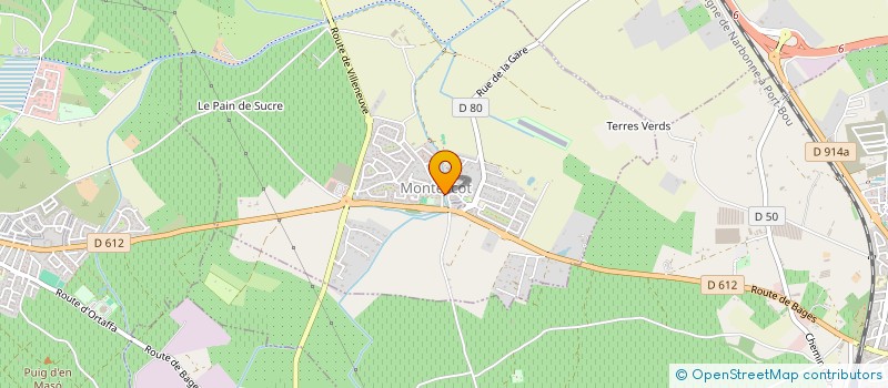 localisation de l'entreprise MONTESALTES  MONTESCOT