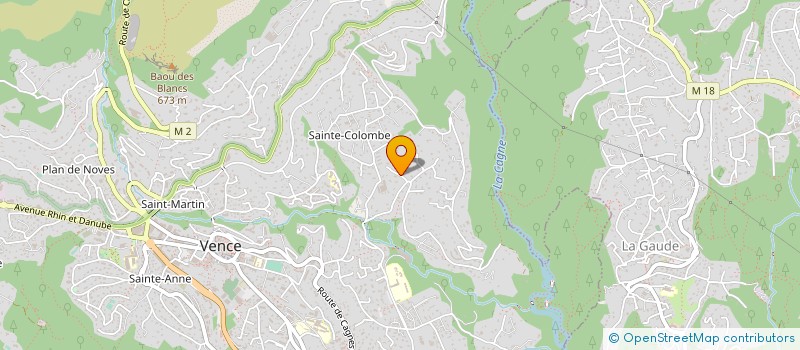 localisation de l'entreprise MONTESI  VENCE