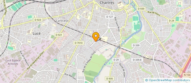 localisation de l'entreprise MONTESSORI 28 à CHARTRES