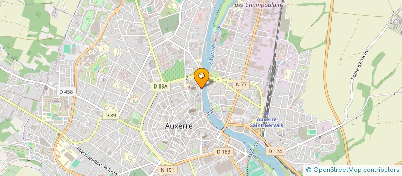 localisation de l'entreprise MONTESSORI AUXERRE à AUXERRE