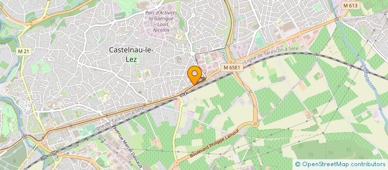 localisation de l'entreprise MONTESSORI BY NATURE à CASTELNAU-LE-LEZ