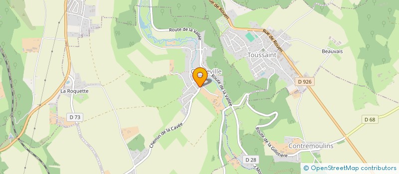 localisation de l'entreprise MONTESSORI DES VILLES ET DES CHAMPS  GANZEVILLE