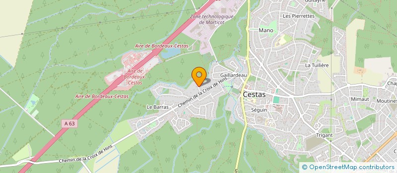 localisation de l'entreprise MONTESSORI DEVELOPMENT à CESTAS