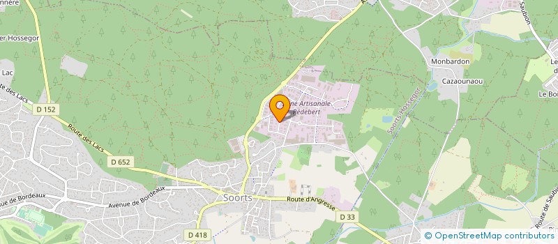 localisation de l'entreprise MONTESSORI HOSSEGOR  SOORTS-HOSSEGOR