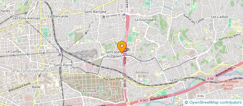 localisation de l'entreprise MONTESSORI LITTLE LIONS à MARSEILLE