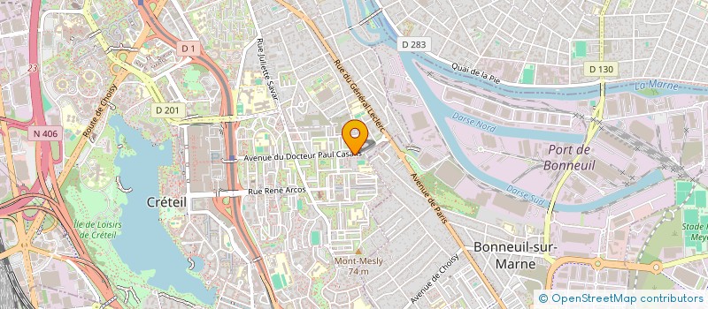 localisation de l'entreprise MONTESSORI OF COURSE  CRETEIL