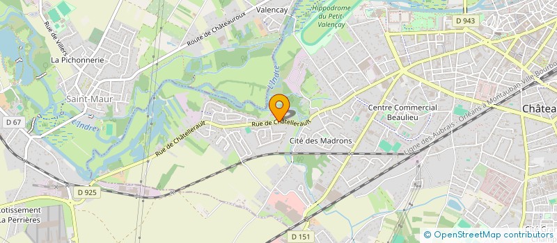 localisation de l'entreprise MONTESSUY - RAMIS à CHATEAUROUX